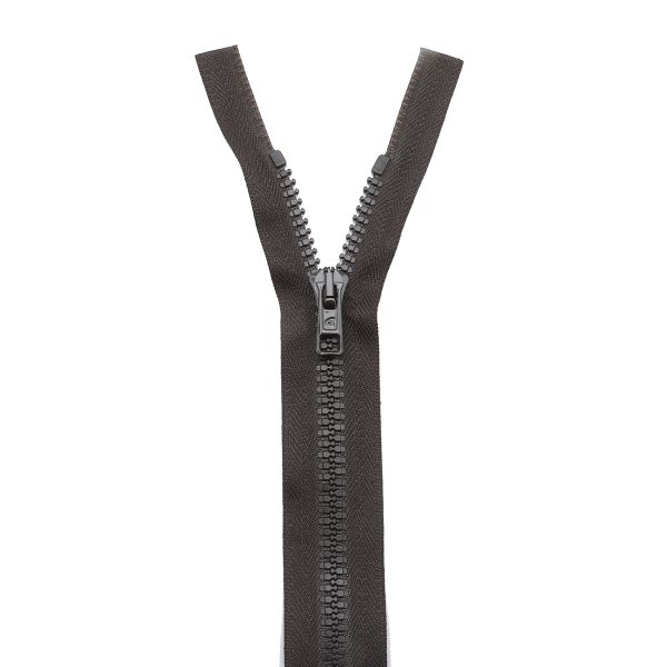 Молния трактор Arta Т6 (6 мм) 1 зам., разъем., 40 см, ОПТ. УП. 25 ШТ., 068 т.коричневый