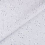 Ткань шитьё (прошва) 285 г/м², 150х135 см, белый, Gamma YFAS-2309