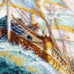 Набор для вышивания нитками Чудесная игла, Ветер удачи, 27х40 см