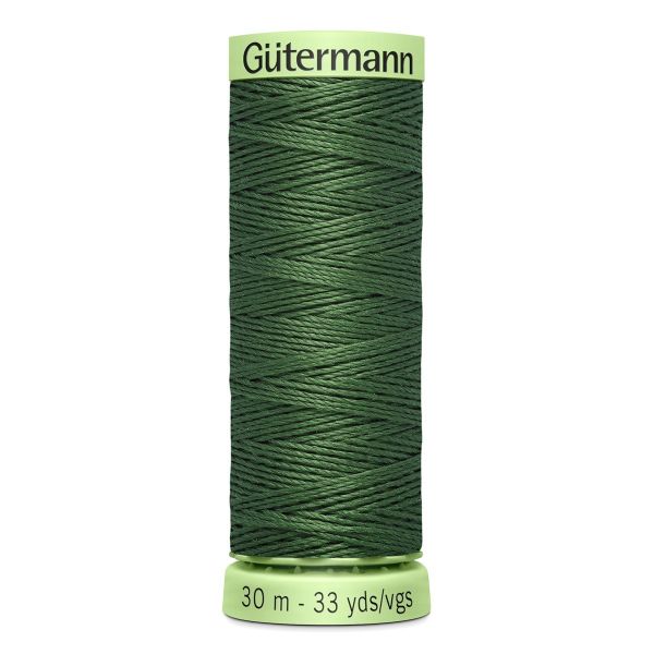 Нитки отделочные Gutermann Top Stitch, 30м, 561 серо-зеленый, 5 катушек
