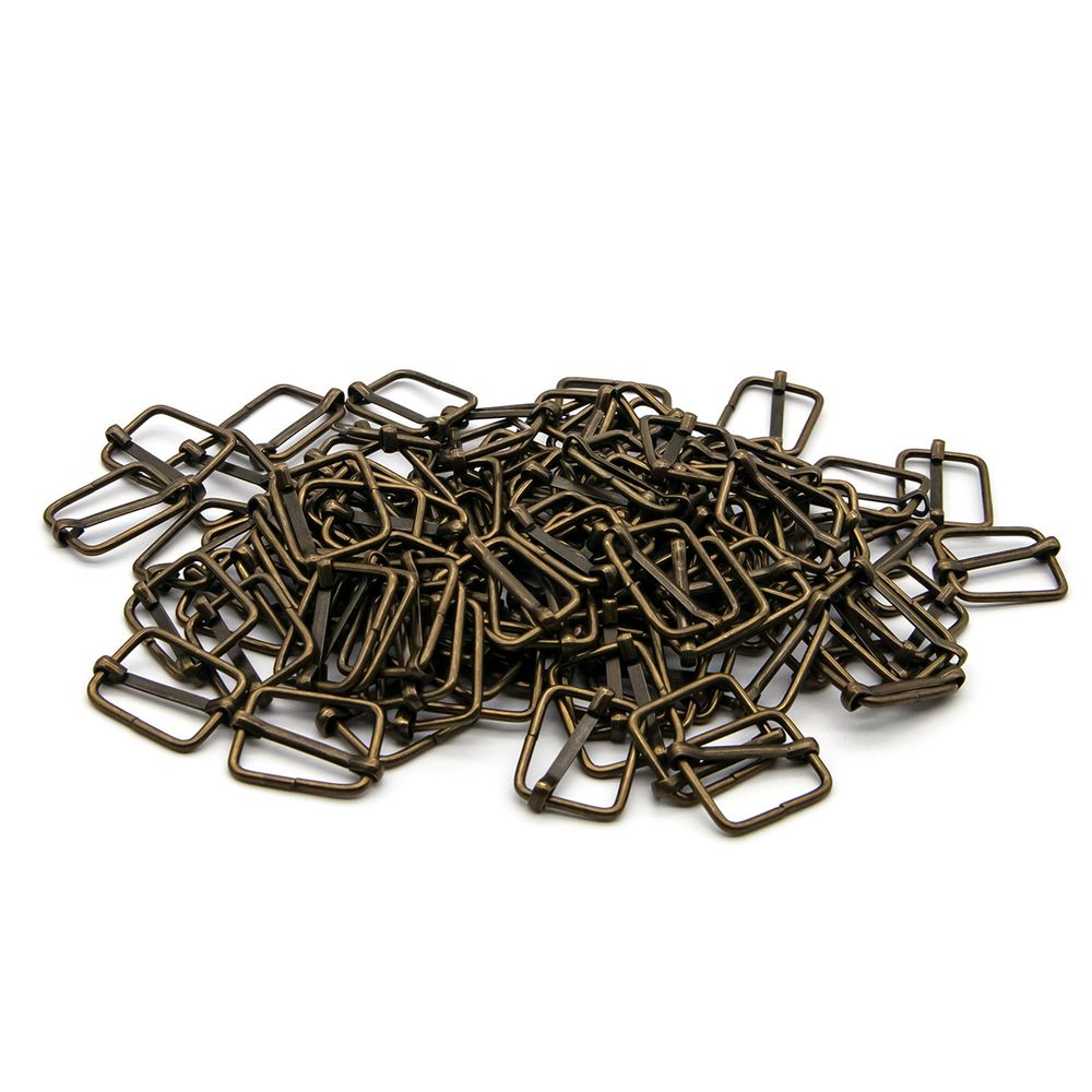 Рамка регулировочная 21мм (25*19мм, d-2мм) 816-308, (латунь), 100 шт