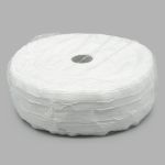 Лента (тесьма) шторная: сборка вафельная (1:2.5) 60 мм / 50 метров, (2 ряда петель, 4 шнура), белый, C705