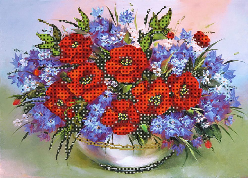 Рисунок для вышивания Матренин Посад (шелк), 37х49 -4203 Подарок любимой