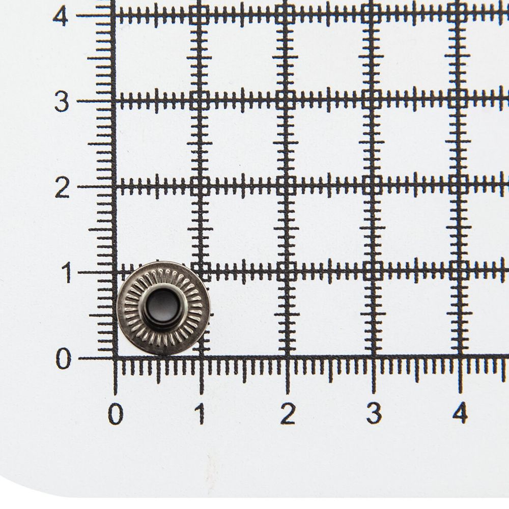 Часть кнопки Альфа (S-образная) ⌀11 мм (D-часть), 520 пруж.чер.никель, 100 шт, S090517, BIG