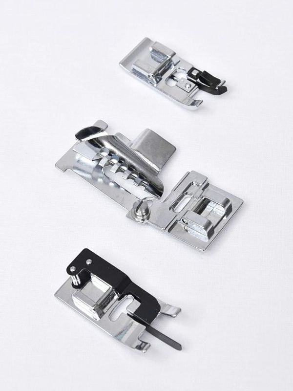 Набор лапок для обработки края для швейных машин Aurora AU-1021, уп.3 шт