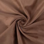 Замша искусственная Woven Suede 175 г/м², 147±2 см / 5 метров, 18-1030 saddle (св.коричневый), Peppy Woven Suede