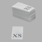 Этикетка-размерник, белый, 10х20 мм, 100 шт, XS