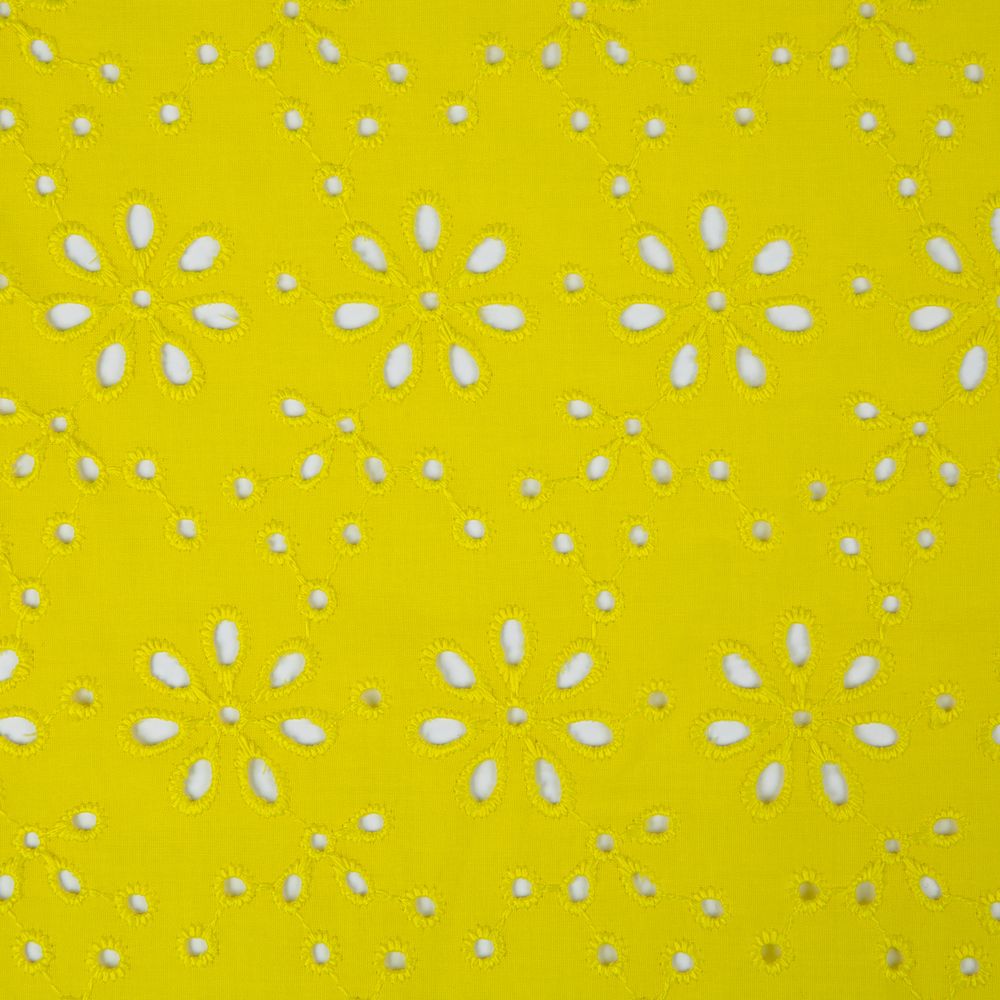 Ткань шитьё (прошва) 285 г/м², 140 см / 10 метров, 12-0643 желтый, Gamma YFAS-3670