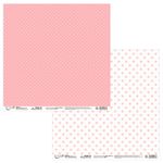 Бумага для скрапбукинга 190 гр/м², 30.5х30.5 см, 10 шт, 103 Крупные точки, Mr.Painter PSW-R