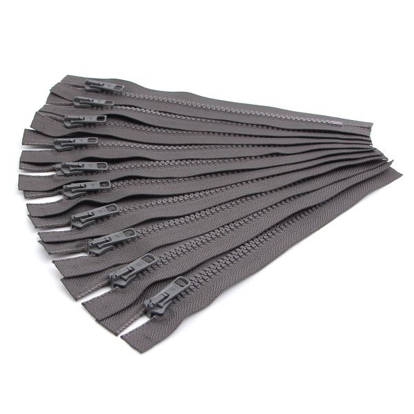 Молния трактор Arta Т6 (6 мм) 1 зам., н/раз., 18 см, цв. 196 дым, уп.10 шт