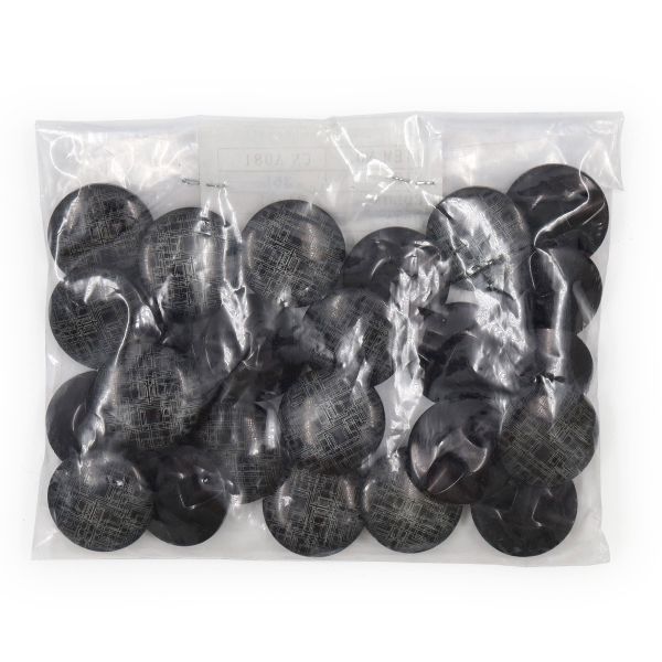 Пуговицы на ножке 36L (blk-04 (черный)), 24 шт