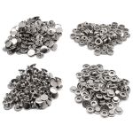 Кнопка Дельта (O-образная) ⌀15/12 мм, ≈720 шт, МЕТАЛЛ, никель, NEW STAR