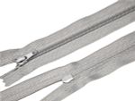 Молния спираль (витая) (цв.SBS) брючная Т4 (4 мм) 1 зам., н/раз., 20 см, автомат, S-133 св.серый, 100 шт