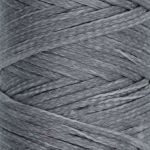 Нитки для кожи вощёные плоские 0.8 мм, 25 м, 013 св. серый, LC-001, Промысел