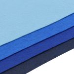 Фетр листовой мягкий 1.0 мм, 20х30см, 4 шт, Astra&Craft, 8