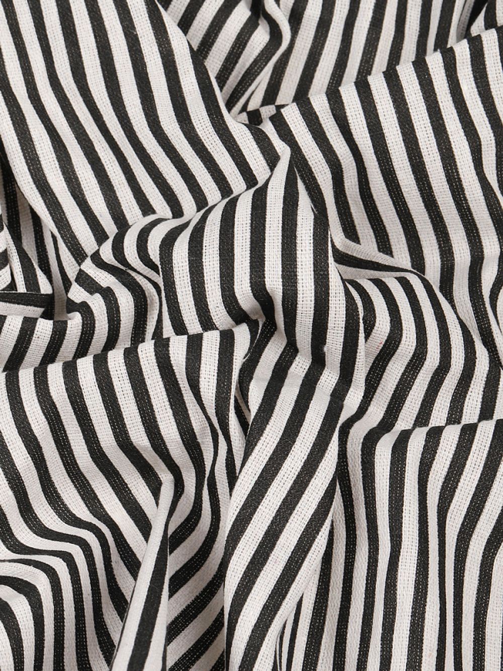 Льняная ткань 140 г/м², 150 см / 3 метра, TBY-DJ-77-1, черный