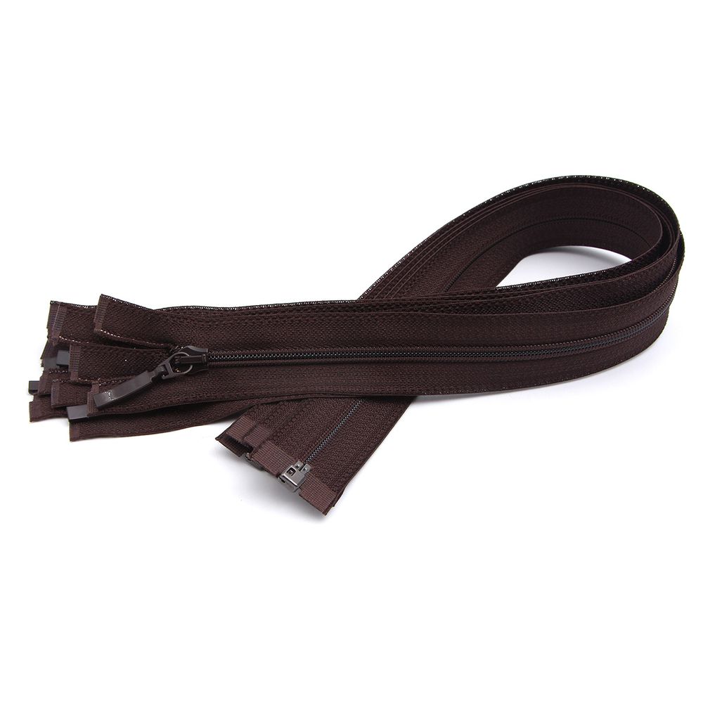 Молния спираль (витая) Arta Т5 (5 мм) 1 зам., разъем., 40 см, цв. 141 т.коричневый, уп.5 шт