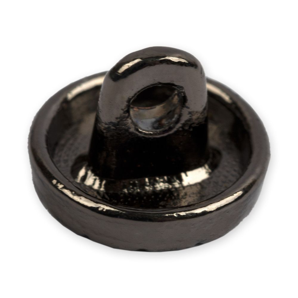 Пуговицы на ножке металл 9 мм, 6 шт, 06 черн.никель, Blitz MB 0254