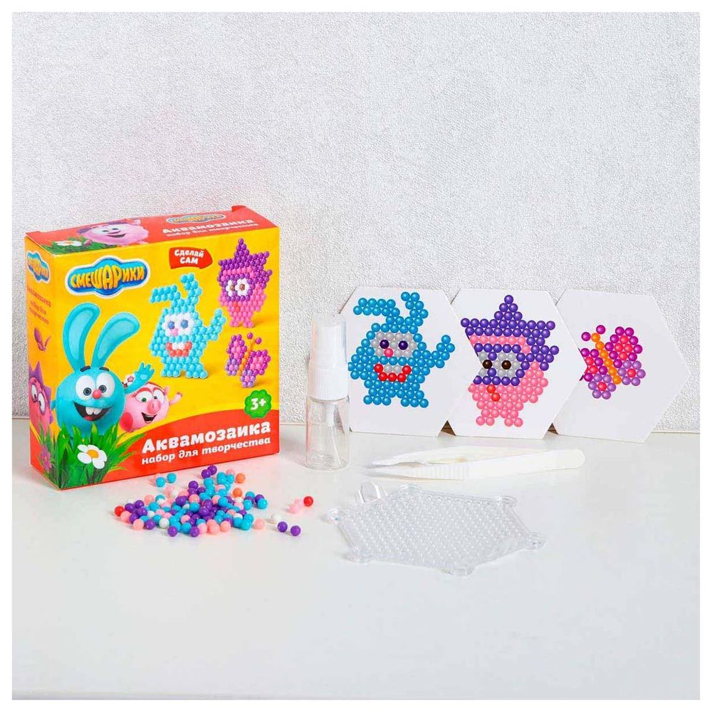 Аквамозаика для детей Смешарики "Крош и Нюша" /TOS/