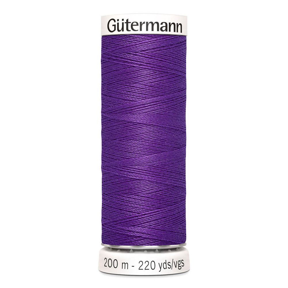 Нитки универсальные Gutermann Sew-all, 200м, 392 фиолетовый джинс