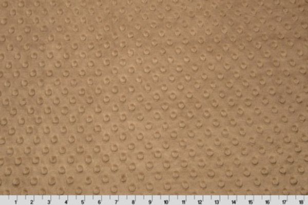 Плюш (ткань) Peppy Cuddle Dimple 455 г/м², 48х48 см, TaupE