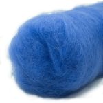 Шерсть для валяния Кардочес 100% п/тонк.шерсть, 100 г Камтекс, цв.017 лесной колокольчик