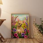 Алмазная (кристальная) мозаика Фрея, Чихуахуа, 30х40 см