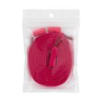 Шнурки эластичные с застежкой №5 Розовый, Gamma GBG-06