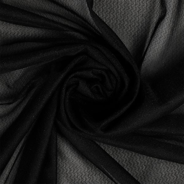 Дублерин эластичный 42 г/м², черный, шир.150см, 100м