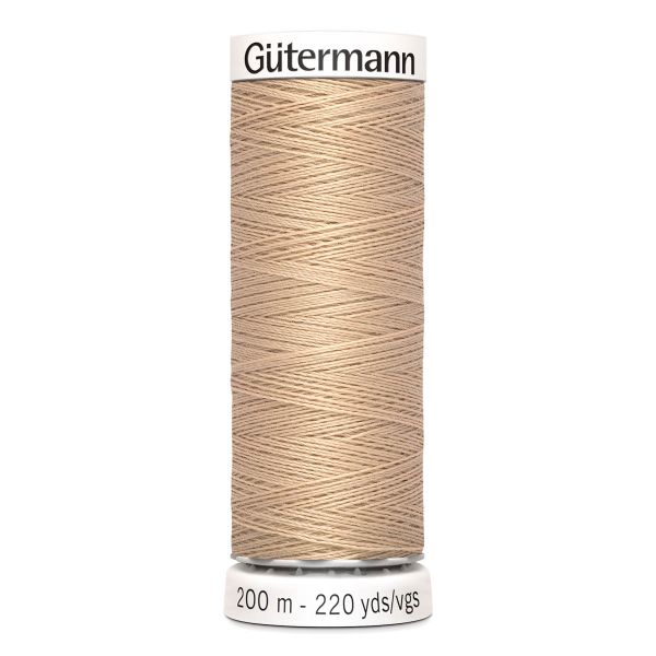 Нитки универсальные Gutermann Sew-all, 200м, 170 кэмел, 5 катушек