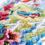 Набор для вышивания нитками Чудесная игла, Загадаю удачу! 18х29 см