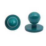 Пукля поварская, цветная, 10 мм (77 зеленый) П-10, 500 шт