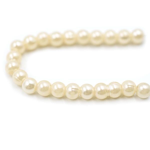 Бусины пластик (жемчуг) ⌀4 мм, 25 г, Astra&Craft, 003 NL телесный