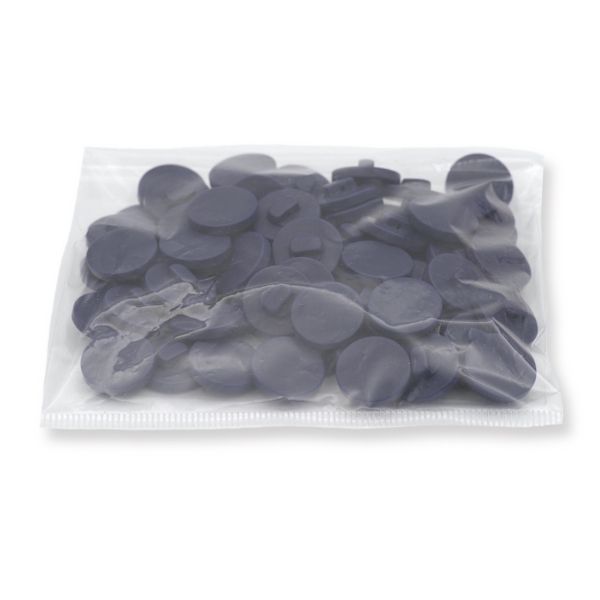 Пуговицы на ножке 28L (18мм), пластик (Navy (т.синий матовый)), 72 шт, CN K-33