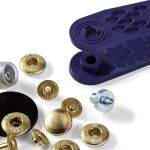 Кнопка Альфа (S-образная) ⌀12.0 мм, 10 шт, латунь, золотой, Prym