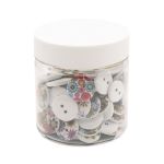 Украшения декоративные пуговицы деревянные Цветочки-лепесточки №6, 15-18 мм, 100 шт