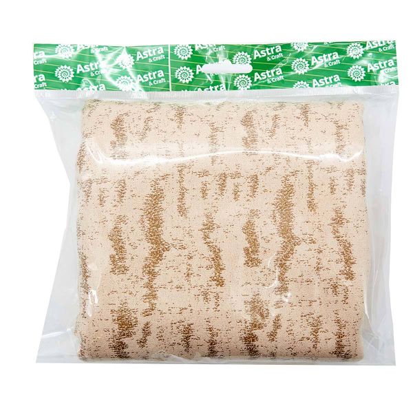 Искусственная дубленка 50х50см, Astra&Craft (пудра), SK-8371L/36