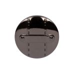 Кнопка Альфа (S-образная) ⌀17.0 мм, 36 шт, металл, нерж., 06 черн.никель, MIKRON JK 010