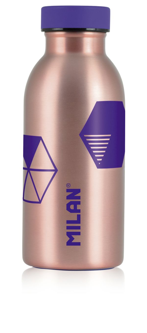 Бутылка металлическая для напитков 354 мл, под медь, Milan Silver series 643012CP