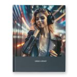 Бизнес-блокнот A5+ 80 л. 22 шт, клетка, матовая ламинация + выборочный лак, Музыка души 01160, Светоч ББ99