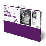 Кристальная (алмазная) мозаика Фрея ALPD-322, на подрамнике, Пес с газетой, 30х40 см