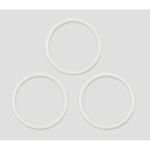 Кольца для бюстгальтера металл ⌀18.0 мм, 004 приглушенный белый, Arta, 50 шт