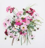 Набор для вышивания нитками Panna, Живая картина, Дыхание нежности, 19х19 см