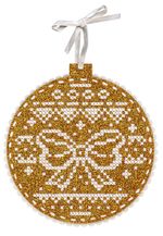 Набор для вышивания нитками МП Студия (Жар-птица), Золотой подарок, 11х10 см