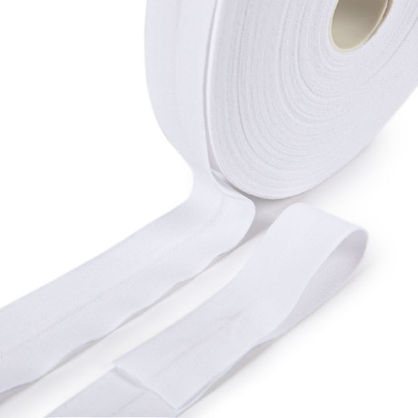 Резинка бельевая (окантовочная) 20.0 мм / 20 метров, р.9539, белый, Gamma 16с3905