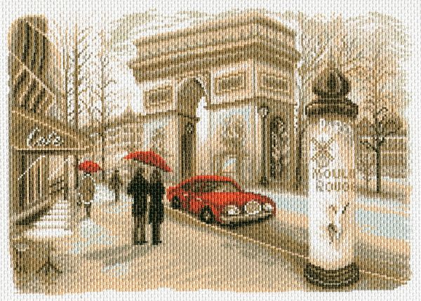 Рисунок на канве Матренин Посад 37х49 - 1756 Париж