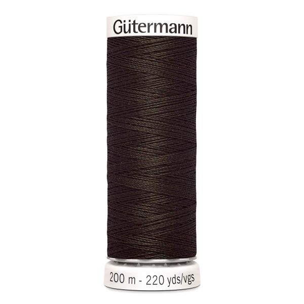 Нитки универсальные Gutermann Sew-all, 200м, 769 средне-коричневый, 5 катушек