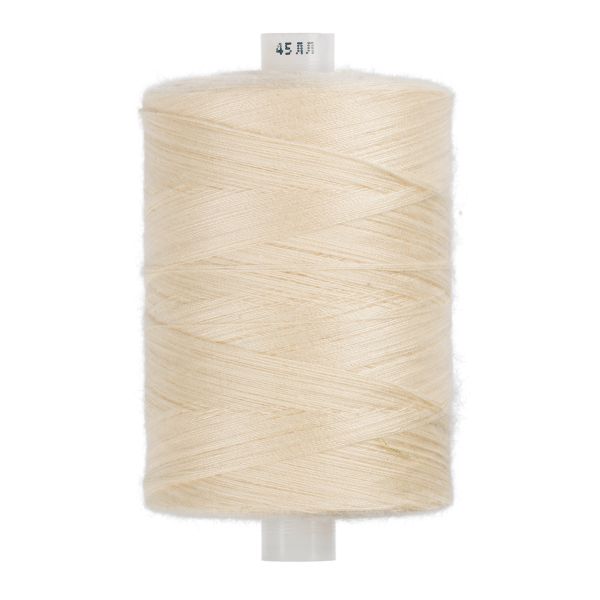 Нитки армированные ПНК им.Кирова 45ЛЛ, 2500 м / 1 кат., 0102 / 002 кремовый