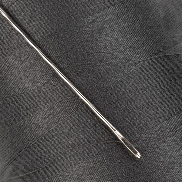 Нитки универсальные Nitka 40/2, 4570 м (5000 ярд) / 1 кат., 374 т.серый