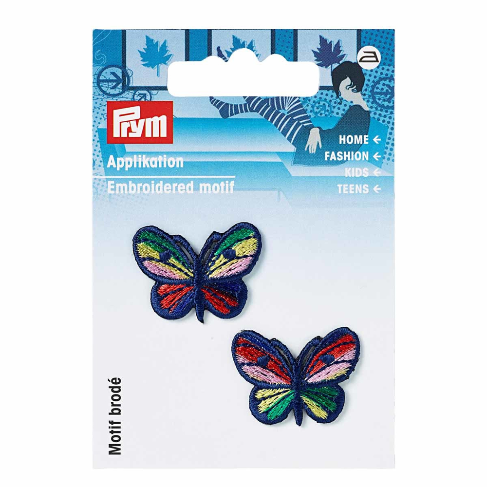 Аппликация Синие бабочки, малая, Prym